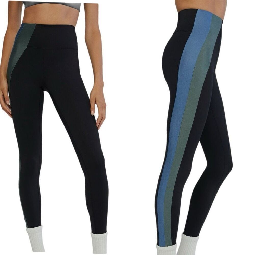 IVL Shimmer Legging - Jet Black/Blue/Forrest